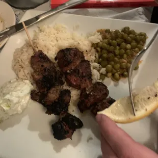 Lamb Soulvaki Plate