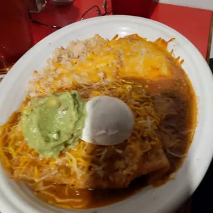 Beef Chimichanga