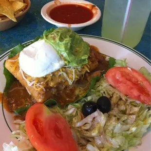 Chicken Chimichanga