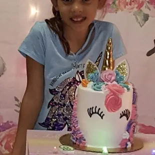 Beautiful Unicorn Cake