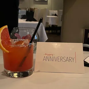 Blood orange margarita