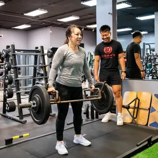 Our coaching ensures you have proper form and technique