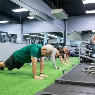 Enjoy working out with like minded people in a small group environment