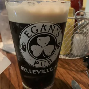 Guinness draft on point.