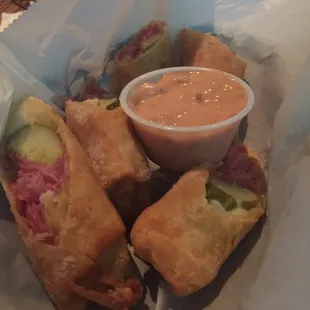 Keltic sticks. Good but I prefer the Ruben rolls without the pickle better