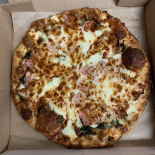 pizza, food