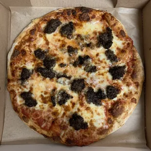 pizza, food