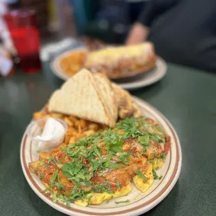 Chili Relleno omelette
