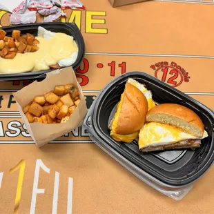 food, burgers