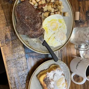 Steak and Eggs