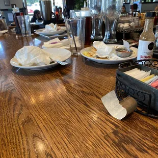 Dishes. 30 minutes a the point of this picture.