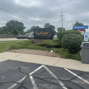 Street sign.