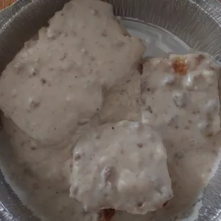 Biscuits  and Gravy