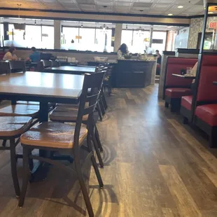 Nice indoor dining