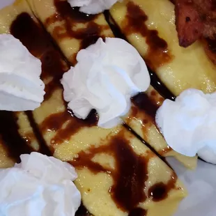 Crepe with Chocolate sauce