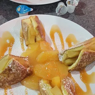 Apple Cinnamon French toast.