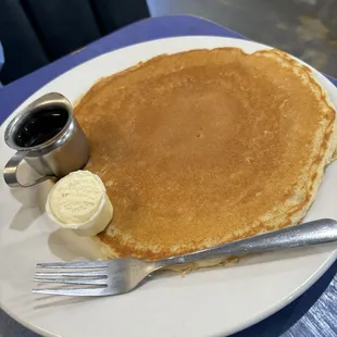 Pancake big as a platter!
