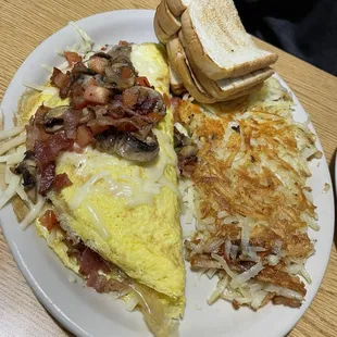 NY Omelet &amp; Hashbrown