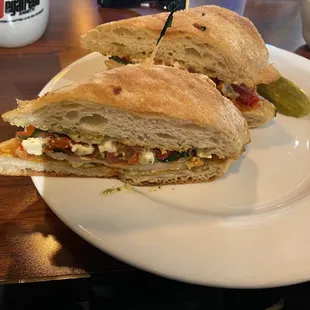 Italian chicken sandwich