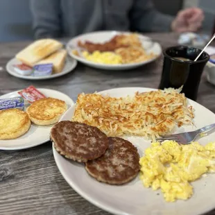 Classic American Breakfast