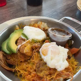 Chicken Carnitas Skillet