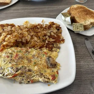 Philly Steak omelet