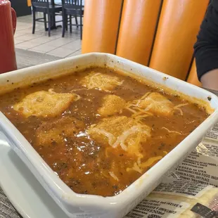 Soup special. Amazing tomato based.