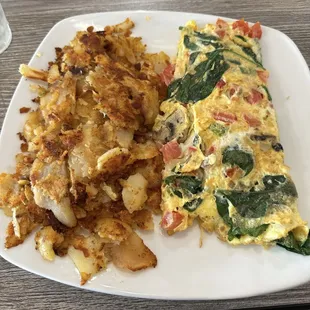Garden omelet
