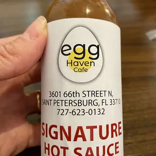 Their hot sauce