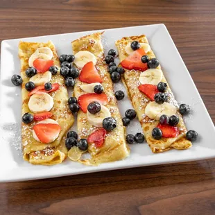 crepes, food