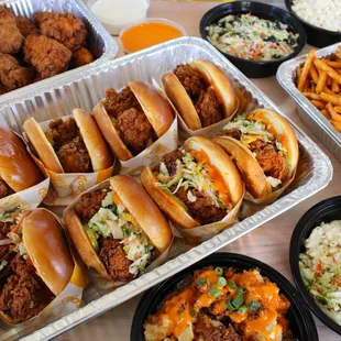 Egg N Bird catering packs for any party or event!