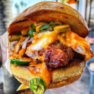 Korean Hot Chicken Sandwich