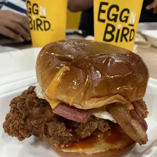 Egg N Bird Sandwich