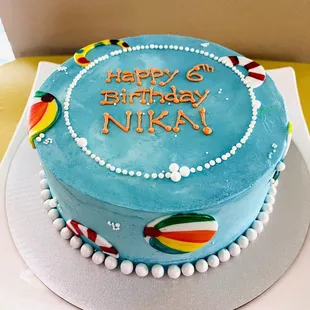 Pool Birthday party cake!