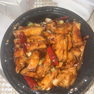 General Tso- tofu