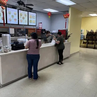 Front counter