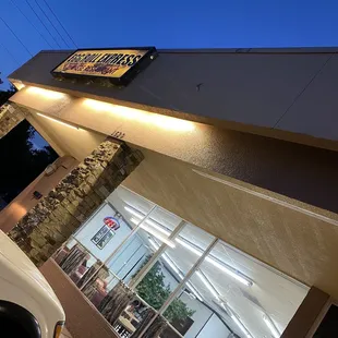 Outside sign