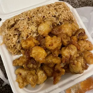 General Tso Chicken regular dinner