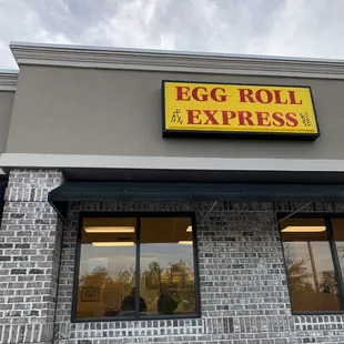 the outside of the building