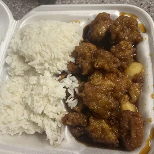 Orange chicken