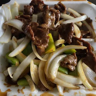 Pepper beef