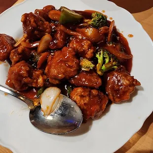 Orange chicken