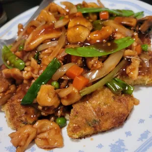 Chicken egg foo young