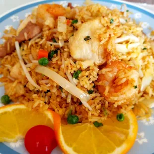 Shrimp fried rice