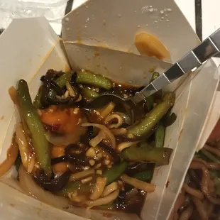 string bean with garlic sauce