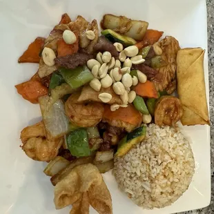 Kung Pao Triple Delight