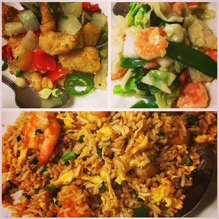 Shrimp with Vegetable**