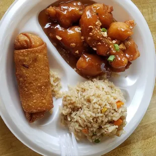 Very different cashew chicken
