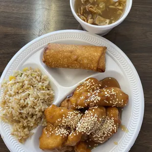 Sesame chicken or the #15