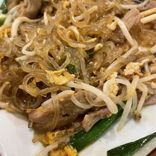 Woon Sen Pad Thai with pork... It was ok but I prefer the vietnamese food